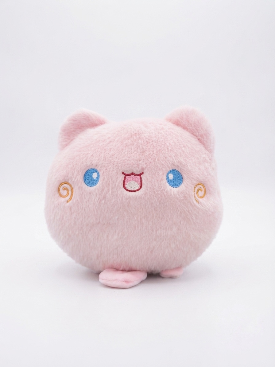 Pink Mochi Cat