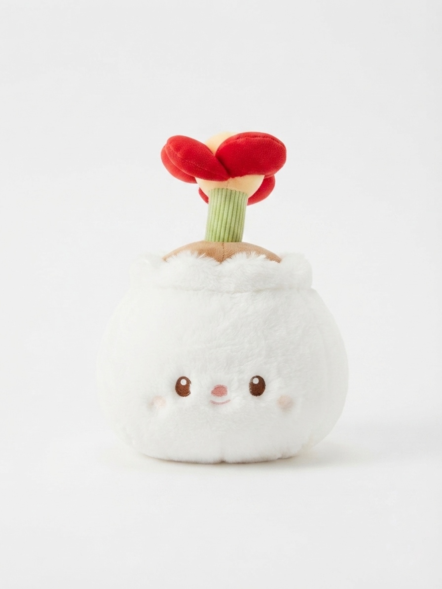 Red Flower Pot